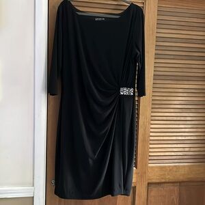 Jones New York Side Rouched Dress